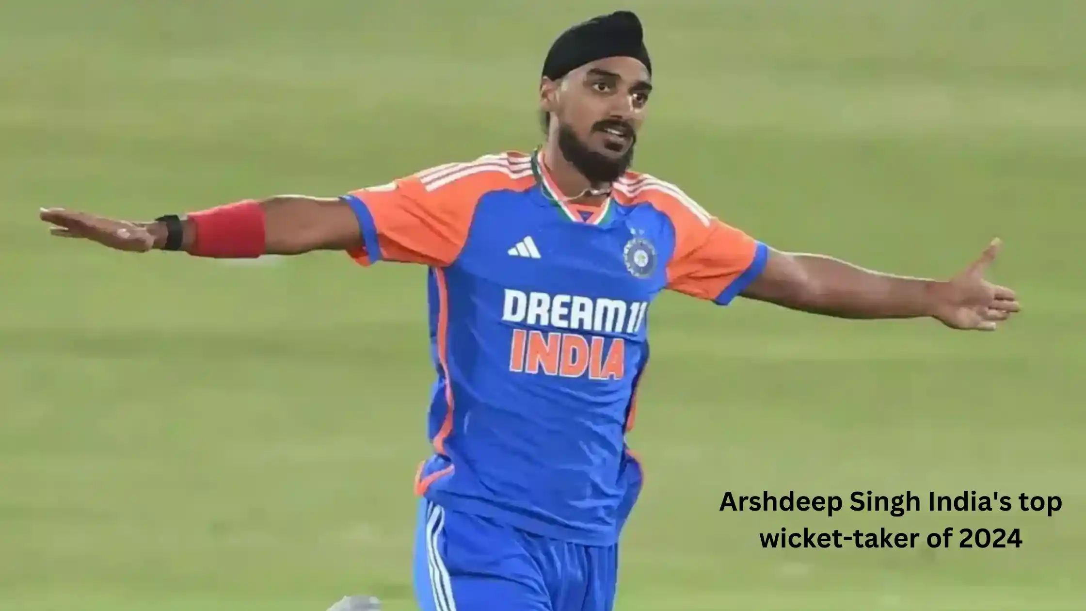Arshdeep Singh, India's top wicket-taker of 2024