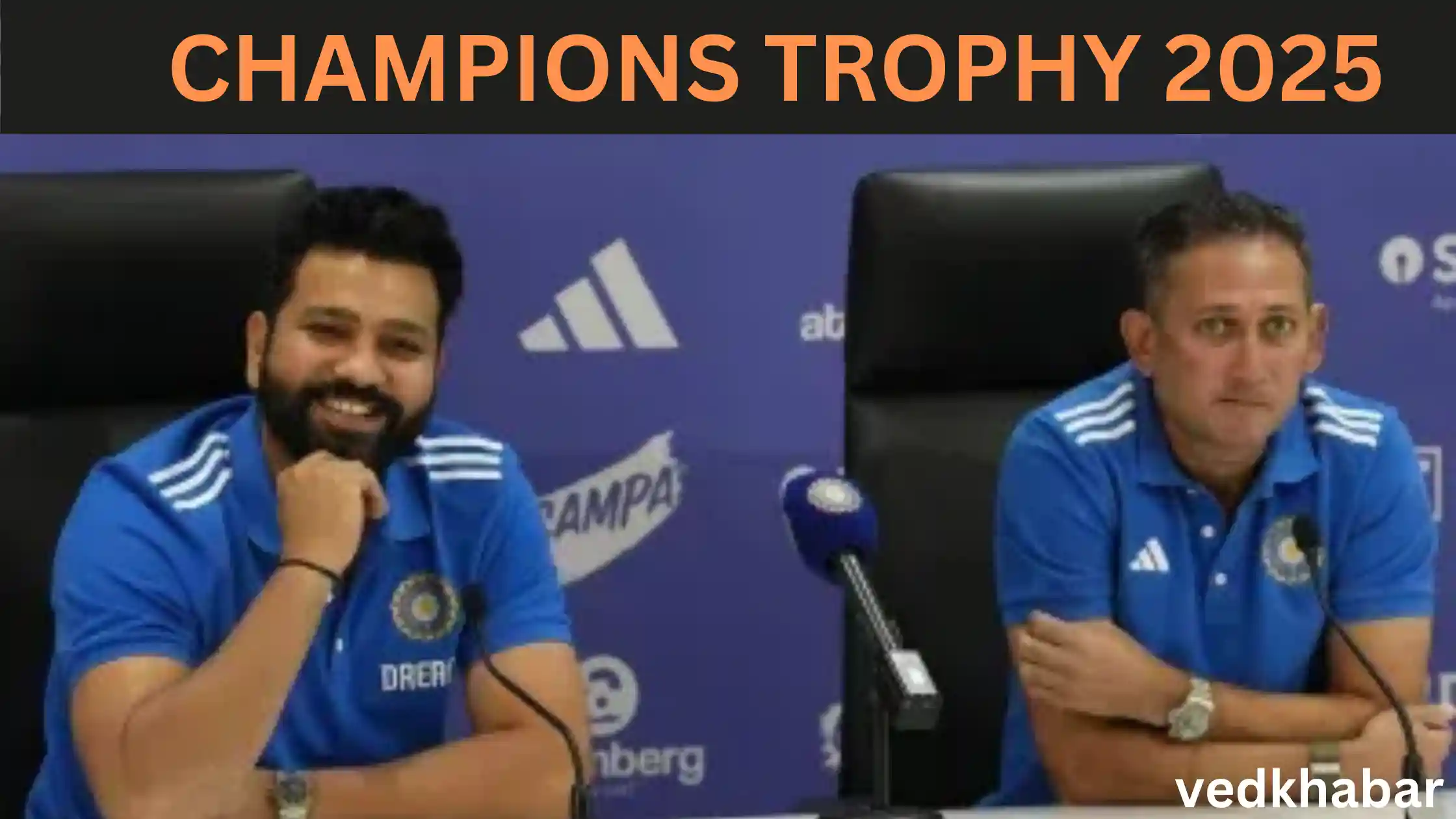 ICC Champions Trophy 2025 India Squad Announcement