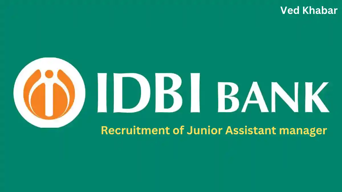 IDBI Bank Recruitment of Junior Assistant manager