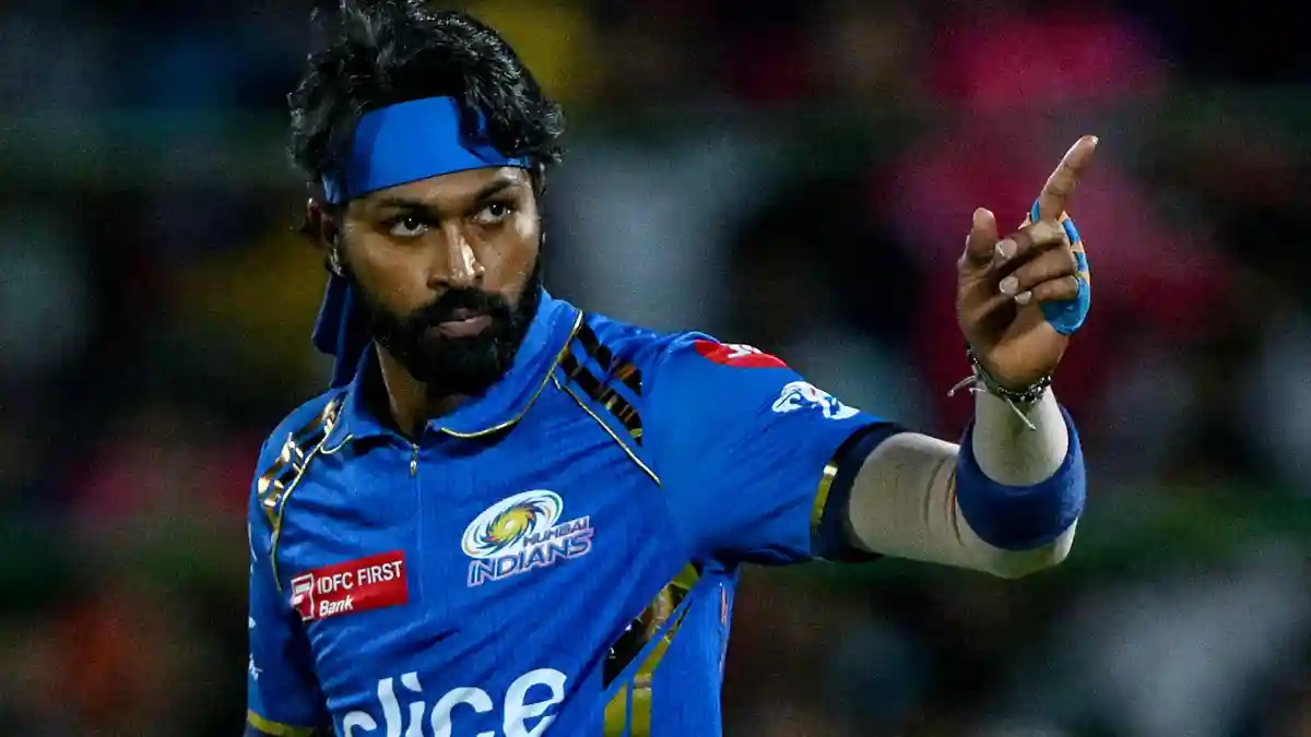 Hardik Pandya to Miss Mumbai Indians' Opening Match in IPL 2025 Due to Slow Over-Rate Ban