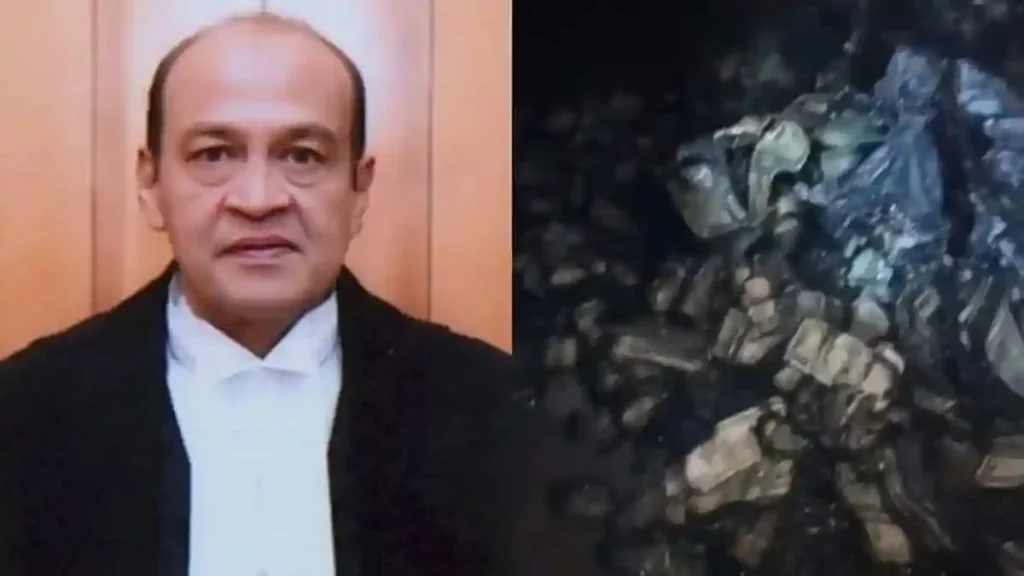 Burnt Notes Found Outside Justice Yashwant Verma’s House – Sweeper Reveals Shocking Details