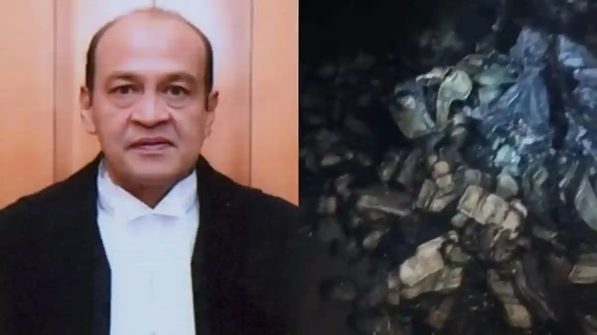 Burnt Notes Found Outside Justice Yashwant Verma’s House – Sweeper Reveals Shocking Details