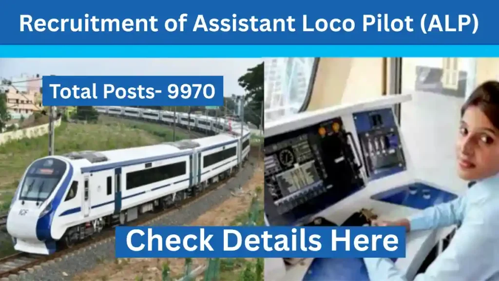Recruitment of Assistant Loco Pilot (ALP